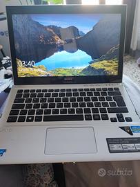 Ultrabook touchscreen Sony Vaio core i3 Leggi Bene