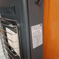 Stufa a parete infrarossi metano