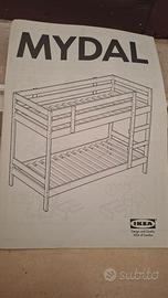Letto a castello Ikea Mydal
