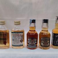 Lotto 5 mignon Whisky anni 80 Chivas Regal 18 rare