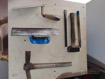 6 attrezzi da muratore