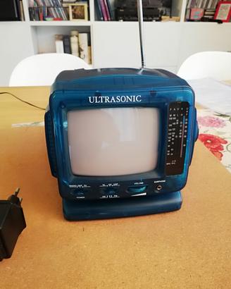 TV Radio portatile vintage ULTRASONIC 