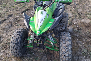 Quad 125cc 3 marce + retro ruote da 8 maxi