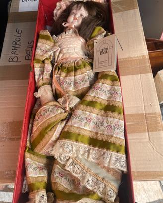 Thai Batik bambola porcellana