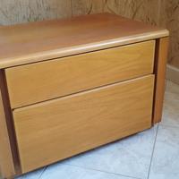 Camera completa in noce