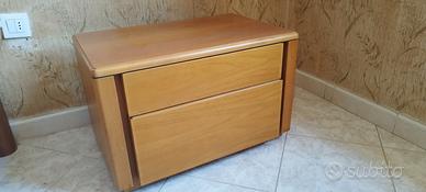 Camera completa in noce