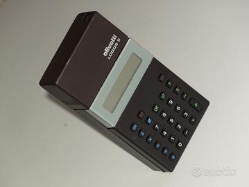 Olivetti Logos 9 rara calcolatrice vintage (1980)