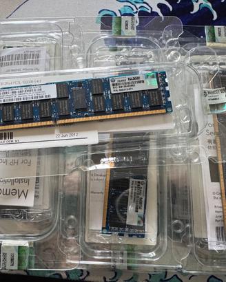 HP 8GB 2Rx4 PC3L-10600R-9 Kit ECC - Tot 80GB