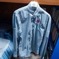 Camicia Guess a righe nere bianche