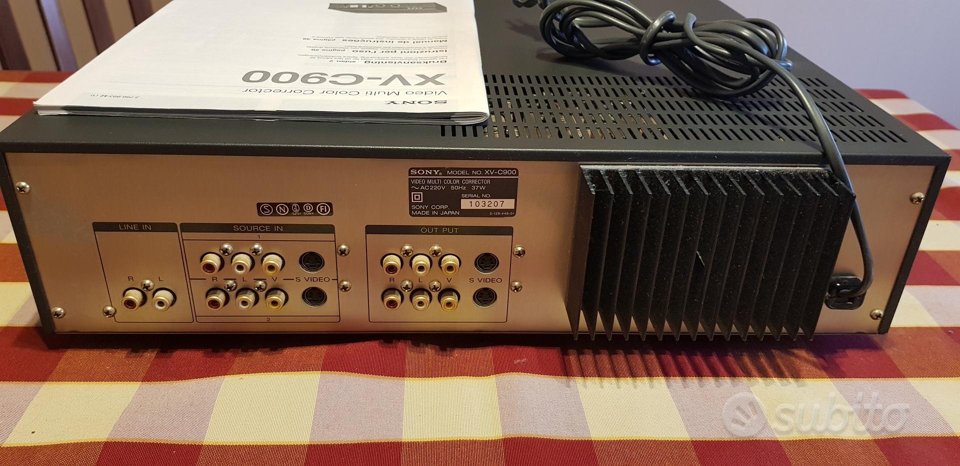 SONY video multi color corrector XV-C900 - Audio/Video In vendita