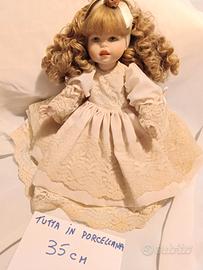 bambola porcellana vintage 