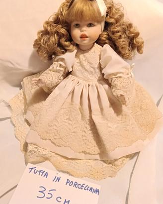 bambola porcellana vintage 