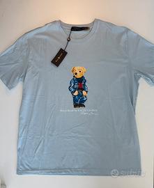 Polo Bear Ralph Lauren T-shirt Azzurra l/xl/xxl