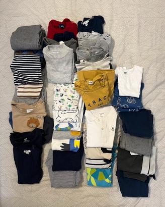 Stock abbigliamento bambino tg 86 cm
