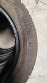 Pneumatici 165/65 R15 T (2024) + 4 cerchi ferro