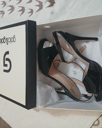 scarpa elegsnte tacco madio