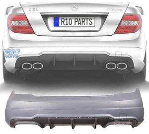 PARAURTI POSTERIORE MERCEDES C W204 07-14 LOOK AMG