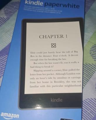 Kindle paperwhite 8 gb 6.8 pollici con cover