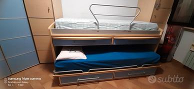 letto a ponte  