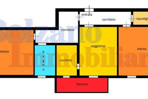 Appartamento di 117 m² con 4 locali e box auto a B