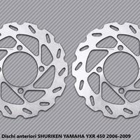 Dischi anteriori SHURIKEN YAMAHA YXR 450 2006-2009
