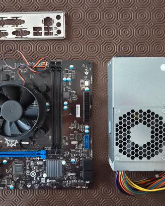 Scheda MSI H81M+i3 4160+Dissipatore+Alimentatore