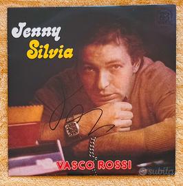 VASCO ROSSI  – JENNY/SILVIA 7”. AUTOGRAFATO.
