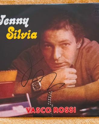 VASCO ROSSI  – JENNY/SILVIA 7”. AUTOGRAFATO.