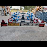 carrello rimorchio ellebi 1500 kg