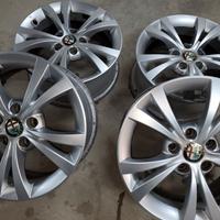 Cerchi R16 Alfa Romeo Giulietta Originali Silver