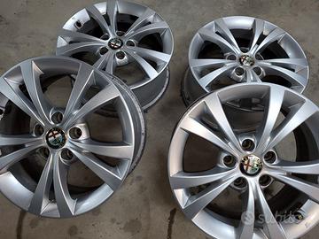 Cerchi R16 Alfa Romeo Giulietta Originali Silver