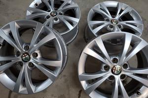 Cerchi R16 Alfa Romeo Giulietta Originali Silver