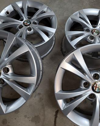 Cerchi R16 Alfa Romeo Giulietta Originali Silver