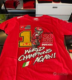 T-Shirt da Uomo Originale Ducati Celebrativa Pecco