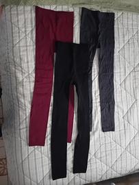 Leggins felpati 3pz TG M/L