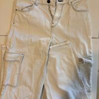 jeans cargo da donna