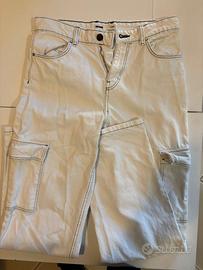 jeans cargo da donna