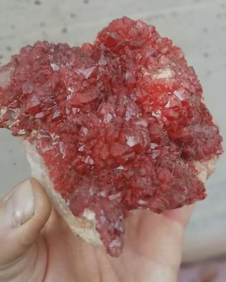 Minerale Quarzo rosso Marocco