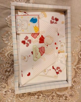lenzuola in cotone x lettino con sbarre 
