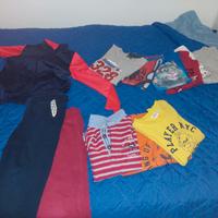 Lotto abbigliamento bambino 4/5 anni