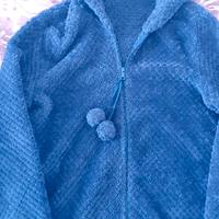 Felpa blu tg. S Tezenis