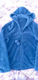 Felpa blu tg. S Tezenis