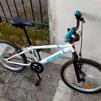 bicicletta bianca Btwin