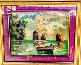 Quadri dipinti a mano a olio firmati Giordano.