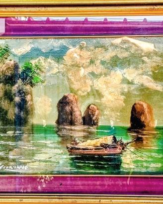 Quadri dipinti a mano a olio firmati Giordano.
