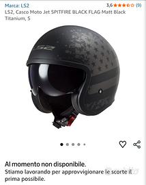 Casco Jet LS2 Spitfire - titanium 

