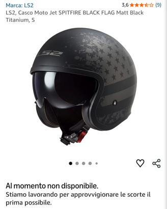 Casco Jet LS2 Spitfire - titanium 

