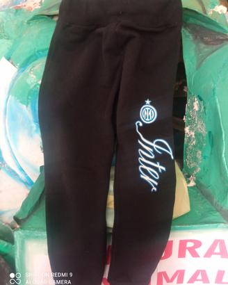 pantalone sportivo modello tuta Inter calcio 