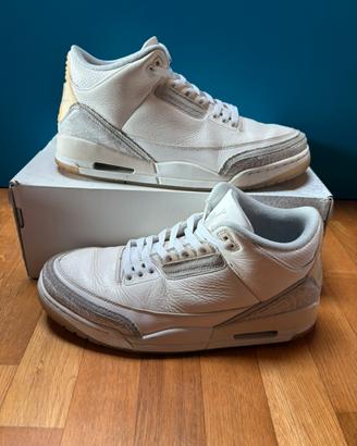 Air Jordan 3 Retro Craft “Ivory / Grey Mist “ - 45