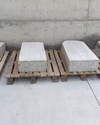 Blocchi di cemento armato 1100x440x220